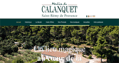 Desktop Screenshot of moulinducalanquet.fr